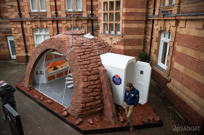 В Лондоне показали прототип жилища людей на Марсе (21 фото)
