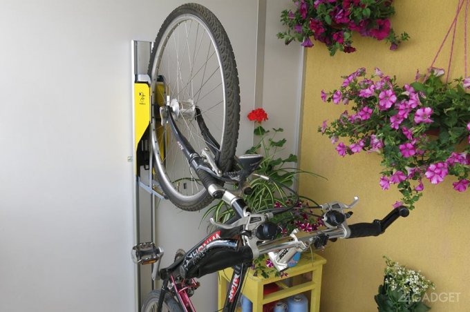 Parkis - новая система паркинга и хранения велосипедов (7 фото + видео)