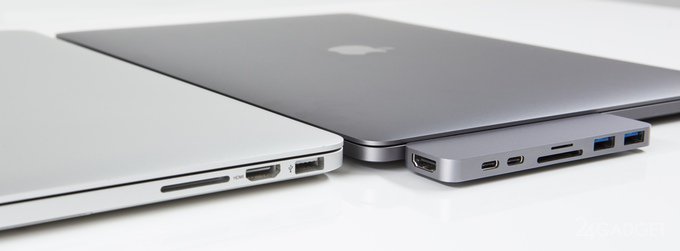 HyperDrive вернёт MacBook Pro утерянные разъёмы (15 фото + видео)