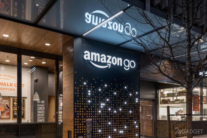 Amazon Go — продуктовый магазин без очередей, касс и продавцов (видео)