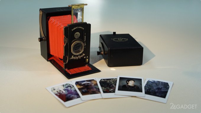 Картонная фотокамера в ретро-дизайне (11 фото + видео)