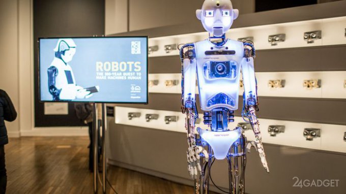 В Лондонском музее науки открыта выставка Robots (39 фото + 2 видео)