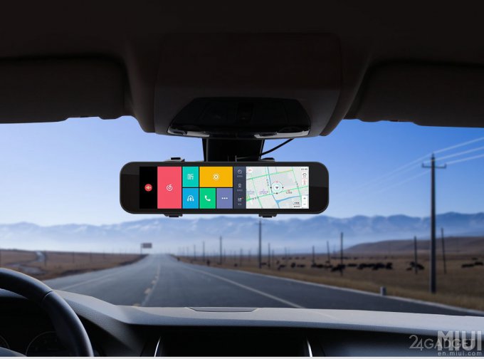В помощь автомобилистам — умное зеркало заднего вида от Xiaomi (16 фото + видео)