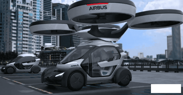 Модульный летающий электромобиль от Airbus (21 фото + 2 видео)