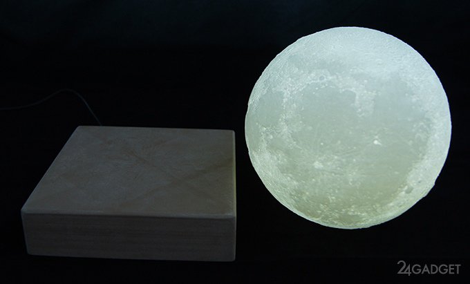 Левитирующий светильник Moon Light (5 фото + видео)