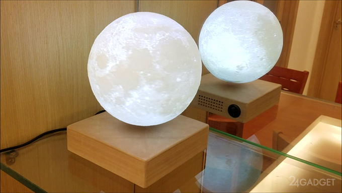 Левитирующий светильник Moon Light (5 фото + видео)