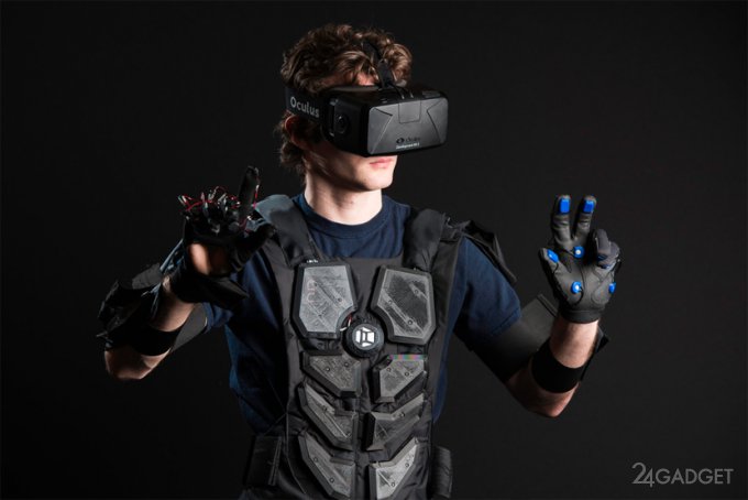 VR-жилет позволит ощутить виртуальную реальность (8 фото + видео)