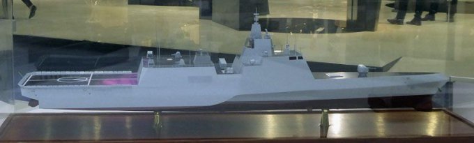 Корабль будущего из Китая с отдельной секцией для беспилотников (3 фото)
