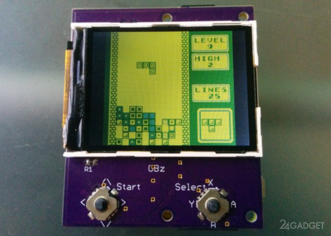 Game Boy Zero размером с картридж к оригинальной приставке (видео)