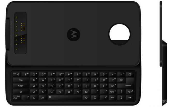 Клавиатура-слайдер для смартфона Moto Z (8 фото + видео)