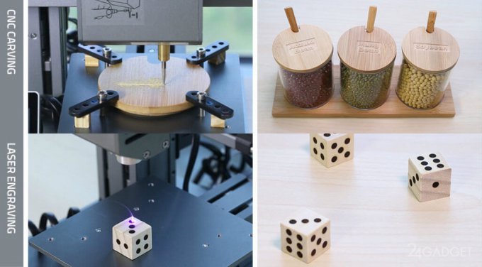 Недорогой 3D-принтер с дополнительными возможностями (9 фото + видео)