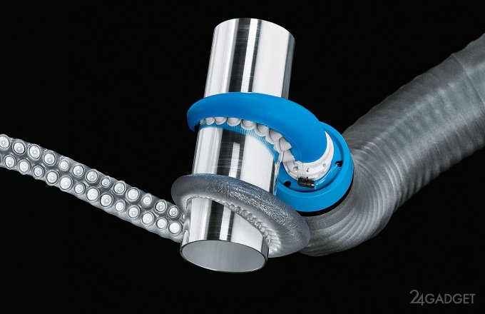 Новый робот Festo — бионическое щупальце осьминога (3 фото + видео)