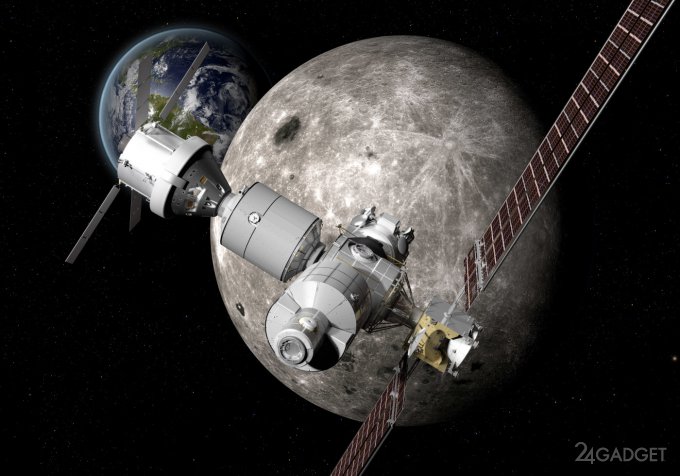 Космические аппараты для исследования Луны и Марса от Boeing (2 фото)