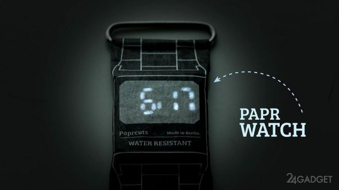 Практичные полиэтиленовые часы Papr Watch (12 фото + видео)