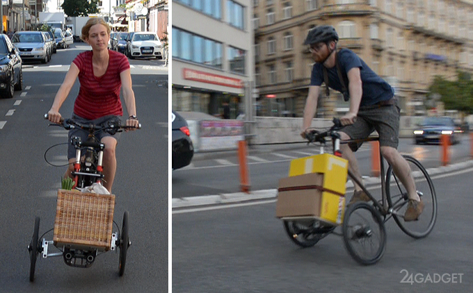 TReGo — велосипед со съёмной тележкой (16 фото + видео)