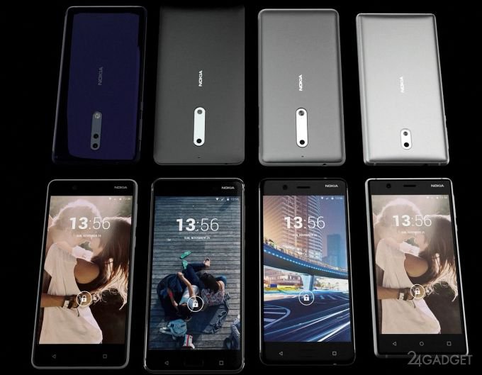 Будущий флагман Nokia составит конкуренцию iPhone 8 и Galaxy S8 (видео)