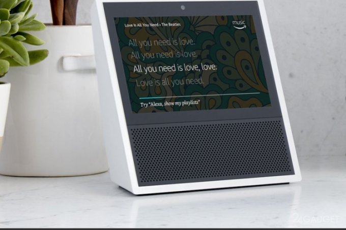 Amazon Echo Show — смарт-динамик с сенсорным дисплеем (7 фото + видео)