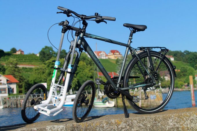TReGo — велосипед со съёмной тележкой (16 фото + видео)
