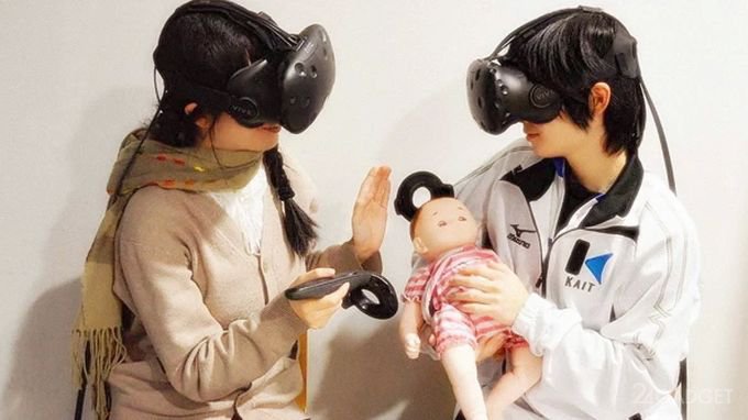 Новое VR-приложение научит быть родителями (6 фото + видео)
