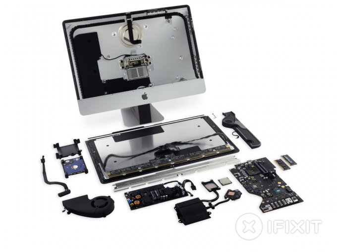 iMac с 4K-экраном диагональю 21,5 дюймов оснащен съёмной оперативной памятью и процессором
