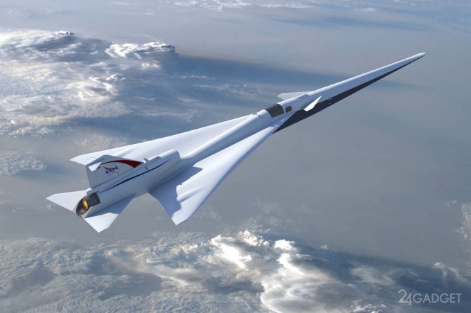NASA разработает сверхзвуковое судно для гражданской авиации