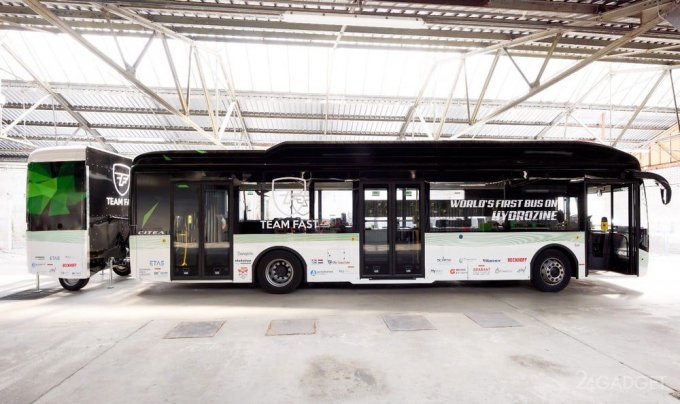 Голландские автобусы Hydrozine будут ездить на муравьиной кислоте (4 фото)