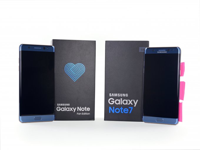 Смартфон Galaxy Note Fan Edition попал в руки мастеров iFixit (7 фото + видео)