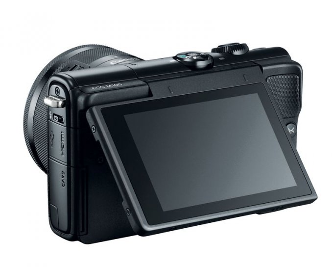 Canon M100 — беззеркалка с поворотным экраном, Wi-Fi, NFC и Bluetooth