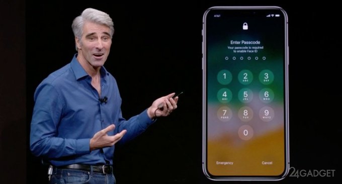 Apple объяснила конфуз с Face ID (2 фото + видео)