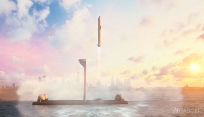 Ракеты SpaceX заменят самолёты на Земле (видео)