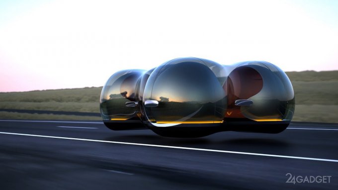 Левитирующий автомобиль-пузырь The Float от Renault (9 фото + видео)