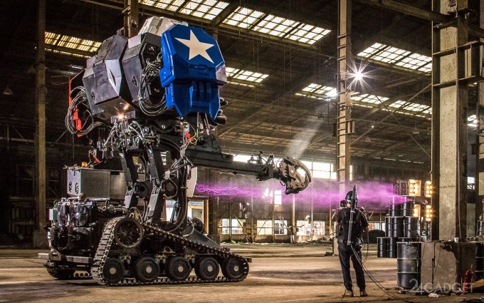 Битва гигантских роботов из США и Япония состоялась (7 фото)