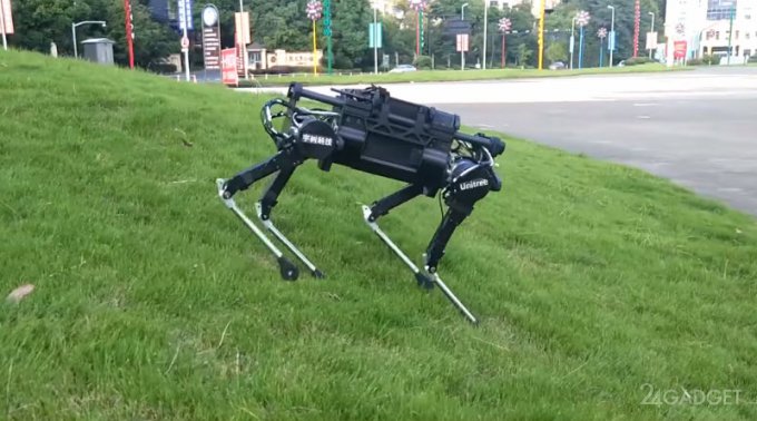 Китайский робопёс Laikago, как у Boston Dynamics (видео)