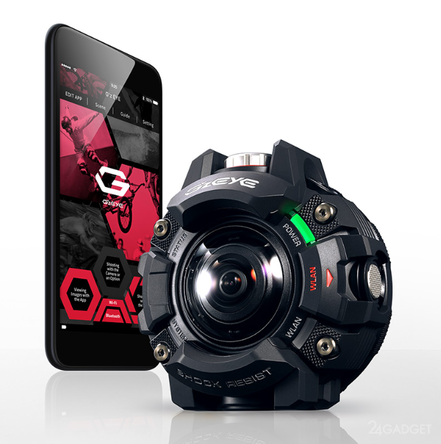 Casio G’z EYE GZE-1 — самая стильная защищённая экшн-камера (13 фото + видео)