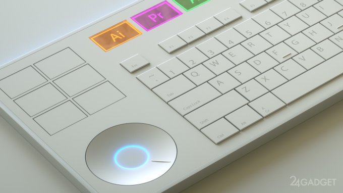 Adobe-клавиатура для художников и дизайнеров (8 фото)