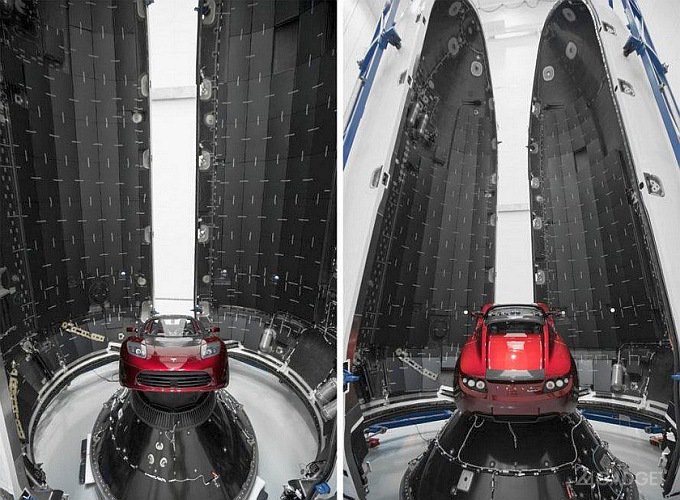 SpaceX успешно испытала двигатели ракеты Falcon Heavy (4 фото)