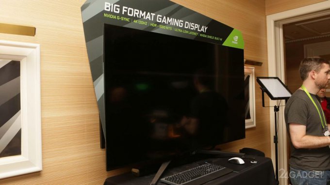 Геймерский 4K-монитор Nvidia BFGD с диагональю 65 дюймов