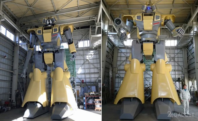 8.6-метровый шагающий робот Mononofu (7 фото + 2 видео)