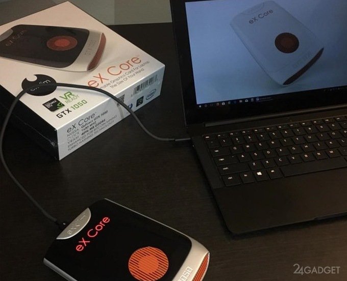 Каждый ноутбук станет игровым с карманным eX Core (6 фото + видео)