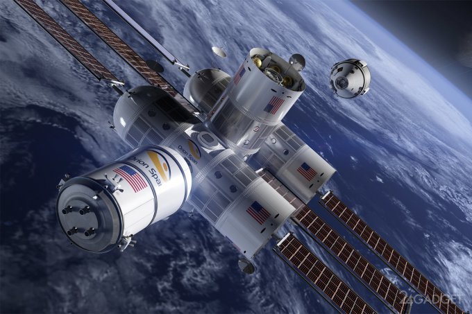 На околоземной орбите в 2021 году появится космический отель, но не на МКС (5 фото)