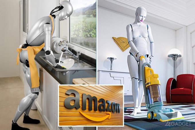 Amazon работает над домашним роботом (2 фото)