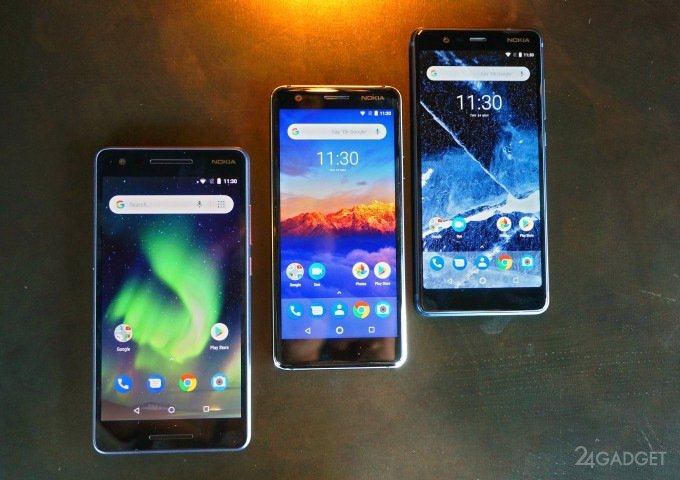 Представлены три стильных бюджетных смартфона Nokia (4 фото + 3 видео)