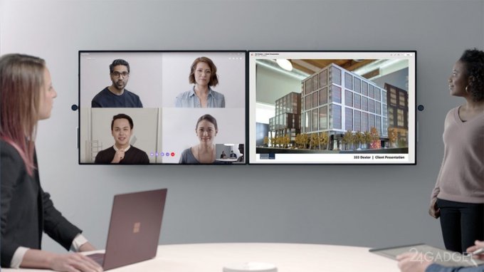 Microsoft Surface Hub 2: 50,5-дюймовый 4К-планшет для офиса (8 фото + видео)