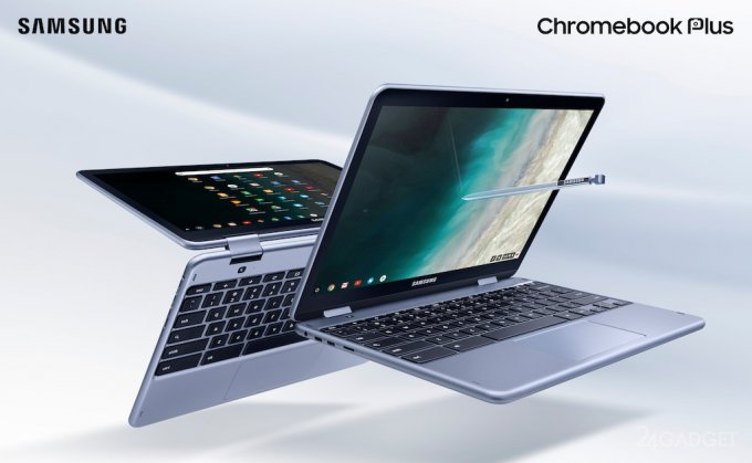 У Samsung Chromebook Plus V2 новенький чип и вторая камера (3 фото + видео)