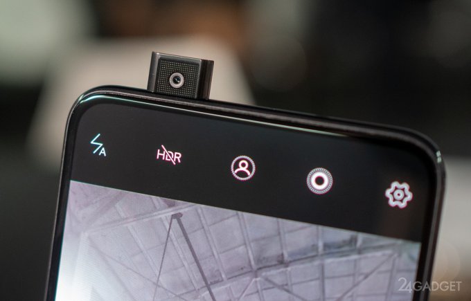 Разборка Vivo NEX с выдвижной камерой и подэкранным сканером (18 фото)