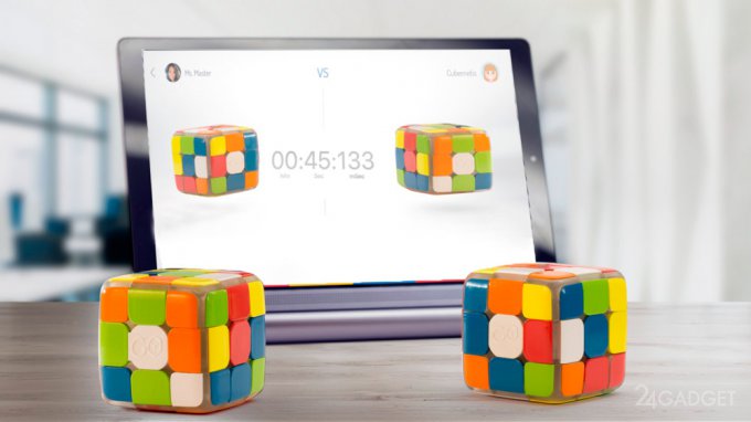 Новый кубика Рубика научит играть и устроит соревнования (9 фото + видео)