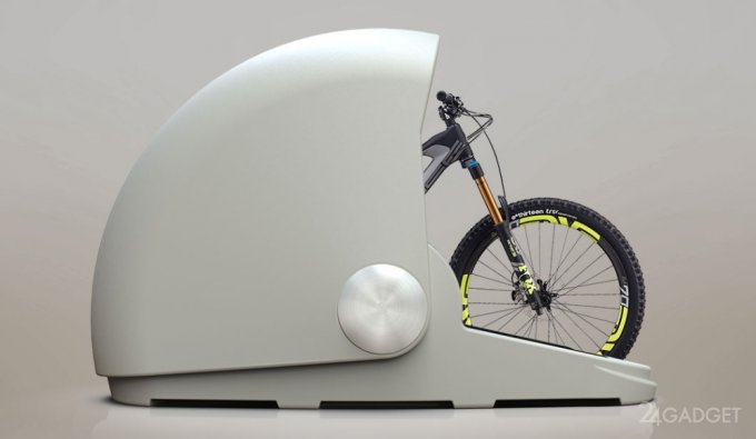 Велосипеды предлагают помещать в специальные капсулы (7 фото + видео)