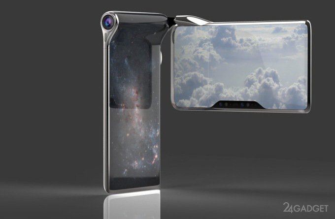 HubblePhone — смартфон с футуристическим дизайном и двумя процессорами (9 фото + видео)