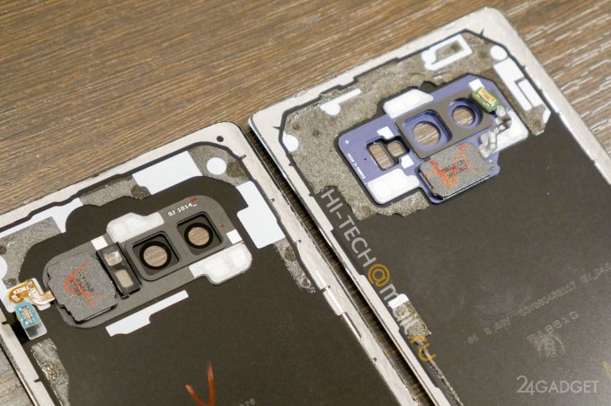 Samsung Galaxy Note 9 подвергли вскрытию и сравнению (9 фото)