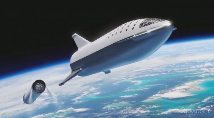 SpaceX вновь поменяла дизайн ракеты BFR и назвала первого лунотуриста